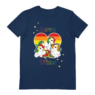 Love Wins My Little Pony Navy Blue Tee