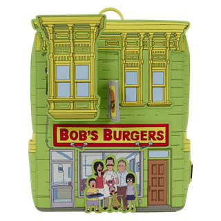 Bob's Burgers Restaurant Loungefly Mini Backpack