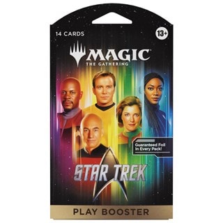 Star Trek Sleeved Play Booster Magic The Gathering Trading Cards