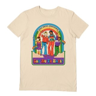Say No To Hate Steven Rhodes 10th Anniversary Sand Tee