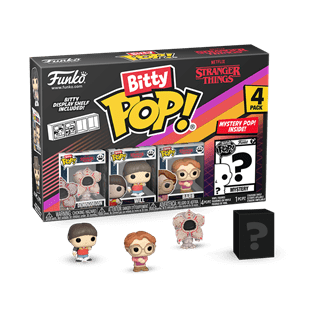 Demogorgon Stranger Things Funko Pop Bitty 4 Pack