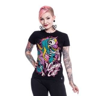 Internal Unicorn Cupcake Cult Ladies Fit Tee