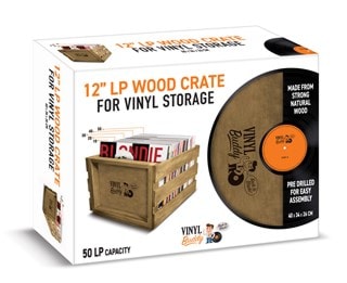 Vinyl Buddy Wood LP Crate