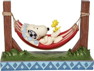 Snoopy & Woodstock Hammock Peanuts By Jim Shore Figurine