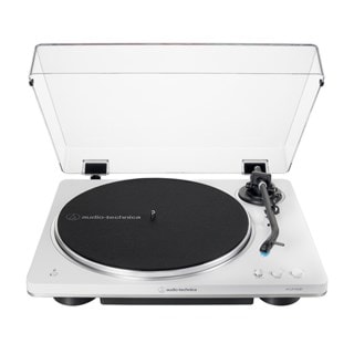 Audio Technica AT-LP70XBT White Bluetooth Turntable