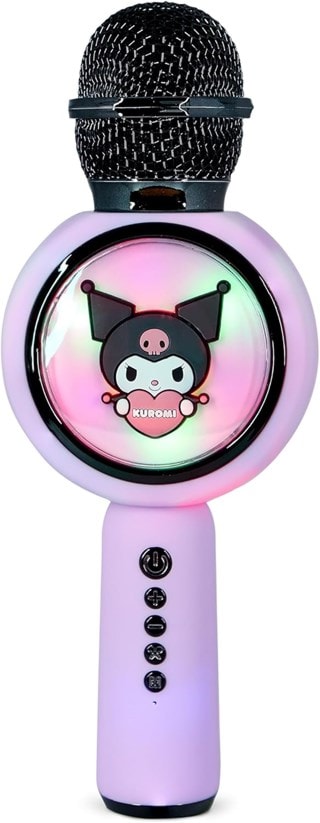 OTL Kuromi Karaoke Microphone and Bluetooth Speaker with LED lights