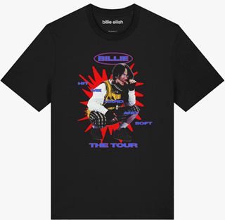 Hit Me Hard And Soft Billie Eilish Black Tee