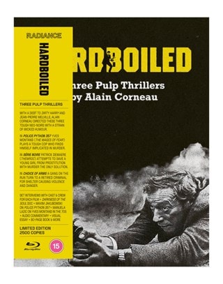 Hardboiled: Three Pulp Thrillers By Alain Corneau Limited Edition