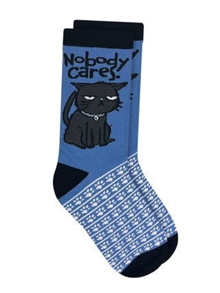 Nobody Cares Twisted Soles Size 3-7 Socks