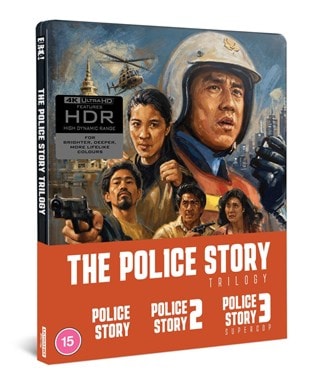 The Police Story Trilogy (Eureka Classics) Limited Edition 4K Ultra HD SteelBook