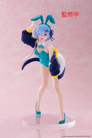 Rem Re:Zero Starting Life In Another World Jacket Bunny Version Taito Figure