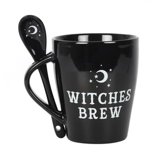 Witches Brew Ceramic Mug And Spoon Set