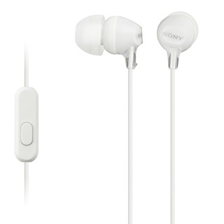Sony MDREX15 White Earphones W/Mic