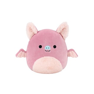 7.5'' Jakob Pink Fruit Bat With Fuzzy Belly  Squishmallows Plush