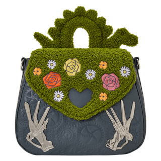 Edward Scissorhands Sherpa Loungefly Crossbody Bag