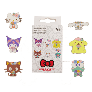 Flowers Hello Kitty And Friends Sanrio hmv Exclusive Loungefly Mystery Pins