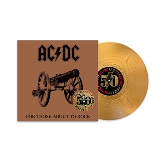 For Those About to Rock - 50th Anniversary Limited Edition Gold Vinyl