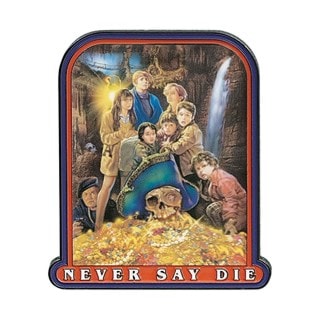 Never Say Die Goonies 40th Anniversary Pin Badge