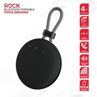 Rock Move Black Bluetooth Speaker