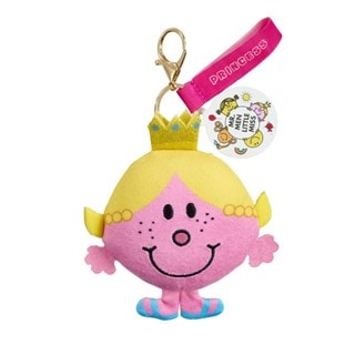 Little Miss Princess Mr Men & Little Miss Plush Keychain