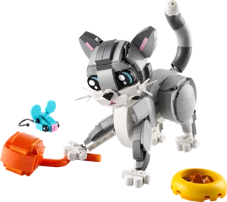 Playful Cat LEGO Creator 3-In-1