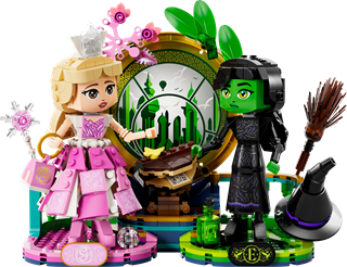 Elphaba & Glinda Figures Wicked LEGO