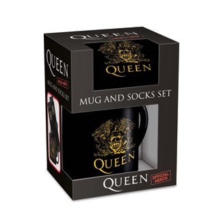 Logo Queen Mug & Sock Set