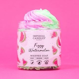 Fizzy Watermelon Whipped Soap