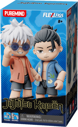 Jujutsu Kaisen Hidden Inventory Series Flexi Figs Blind Box