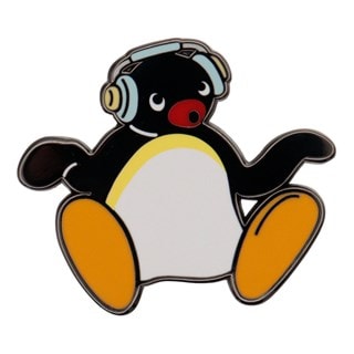 Pingu With Headphones Limited Edition Pin Badge