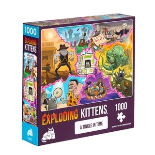 Tinkle In Time: Exploding Kittens 1000 Piece Jigsaw Puzzle