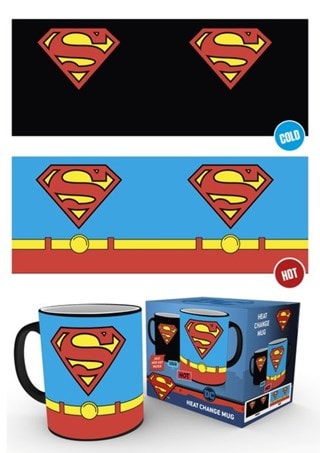 DC Comics: Superman Costume Heat Change Mug