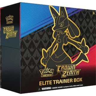 Sword & Shield 12.5 Crown Zenith Elite Trainer Box: Pokemon Trading Cards