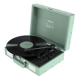 Mixx Audio Tribute Sage Green Bluetooth Turntable