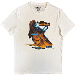 Billie Eilish Hit Me Hard And Soft Guitar White Tee
