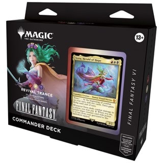 Final Fantasy Commander Deck Revival Trance Magic The Gathering Trading Cards