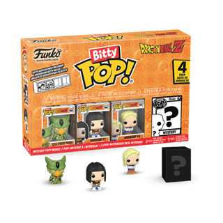 Cell First Form Dragon Ball Z Funko Bitty Pop 4 Pack