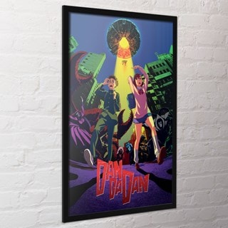 Spaceship Dandadan 60cm x 90cm Framed Maxi Poster