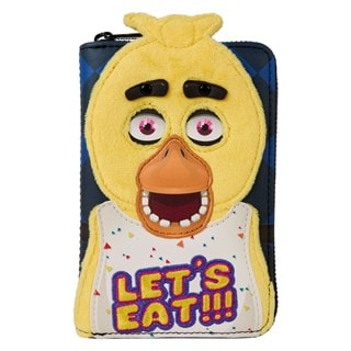 Chica Five Nights At Freddy's FNAF Loungefly Zip Around Wallet