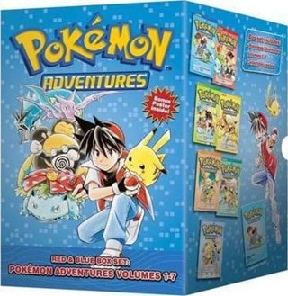Pokemon Adventures Red & Blue Box Set (Set Includes Vols. 1-7) By Hidenori Kusaka
