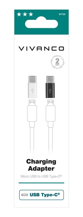 Vivanco Micro USB to USB-C Adapter