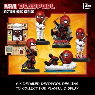 Yume Hero Box Deadpool Action Hero Series Hero Box Figurine