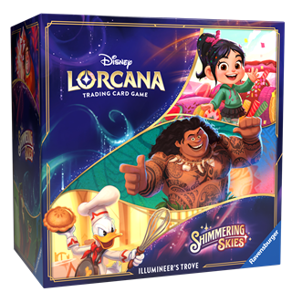 Disney Lorcana Trading Card Game Shimmering Skies Illumineer's Trove Set Trading Cards