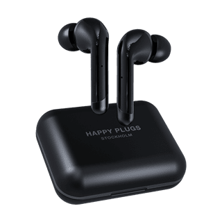 Happy Plugs Air1 Plus Black In Ear True Wireless Bluetooth Earphones