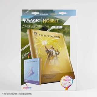Gandalf & Lord Of The Eagles Magic The Gathering The Hobbit Gamegenic 18 Pocket Zip Up Card Binder