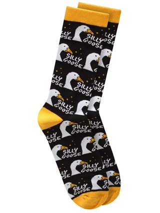 Silly Goose Twisted Soles Ladies Size 3-7 Socks