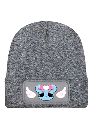 Sweet Cutie Heather Cosmic Boop: Grey Beanie
