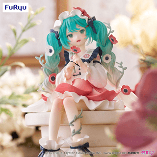Hatsune Miku Flower Fairy Anemone Noodle Stopper Figurine