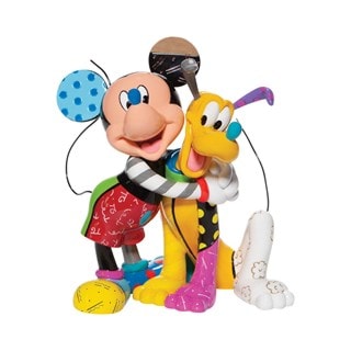 Mickey And Pluto Britto Collection Figurine