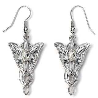 Evenstar Lord Of The Rings Drop Earrings